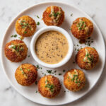 Reuben Balls with Spicy Thousand Island Dipping Sauce Recipe