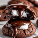Marshmallow Hot Cocoa Surprise Cookies Recipe