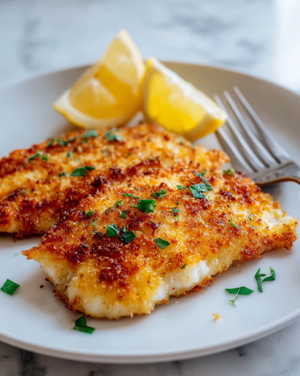 Parmesan Crusted Cod Recipe