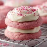 Pink Velvet Cookies with Cream Cheese Frosting Recipe