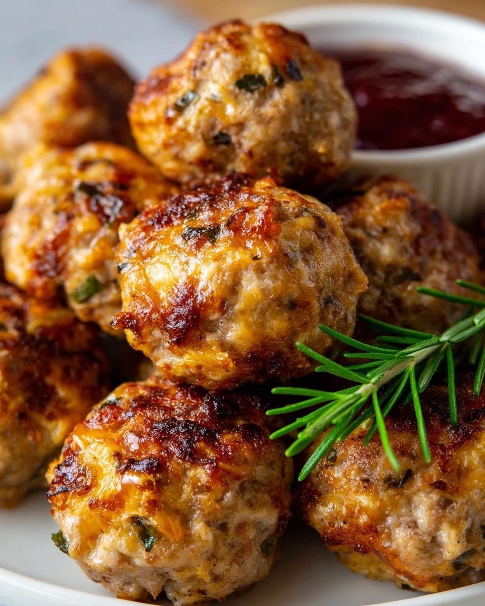 Stuffing Sausage Balls Recipe - Recipe Image