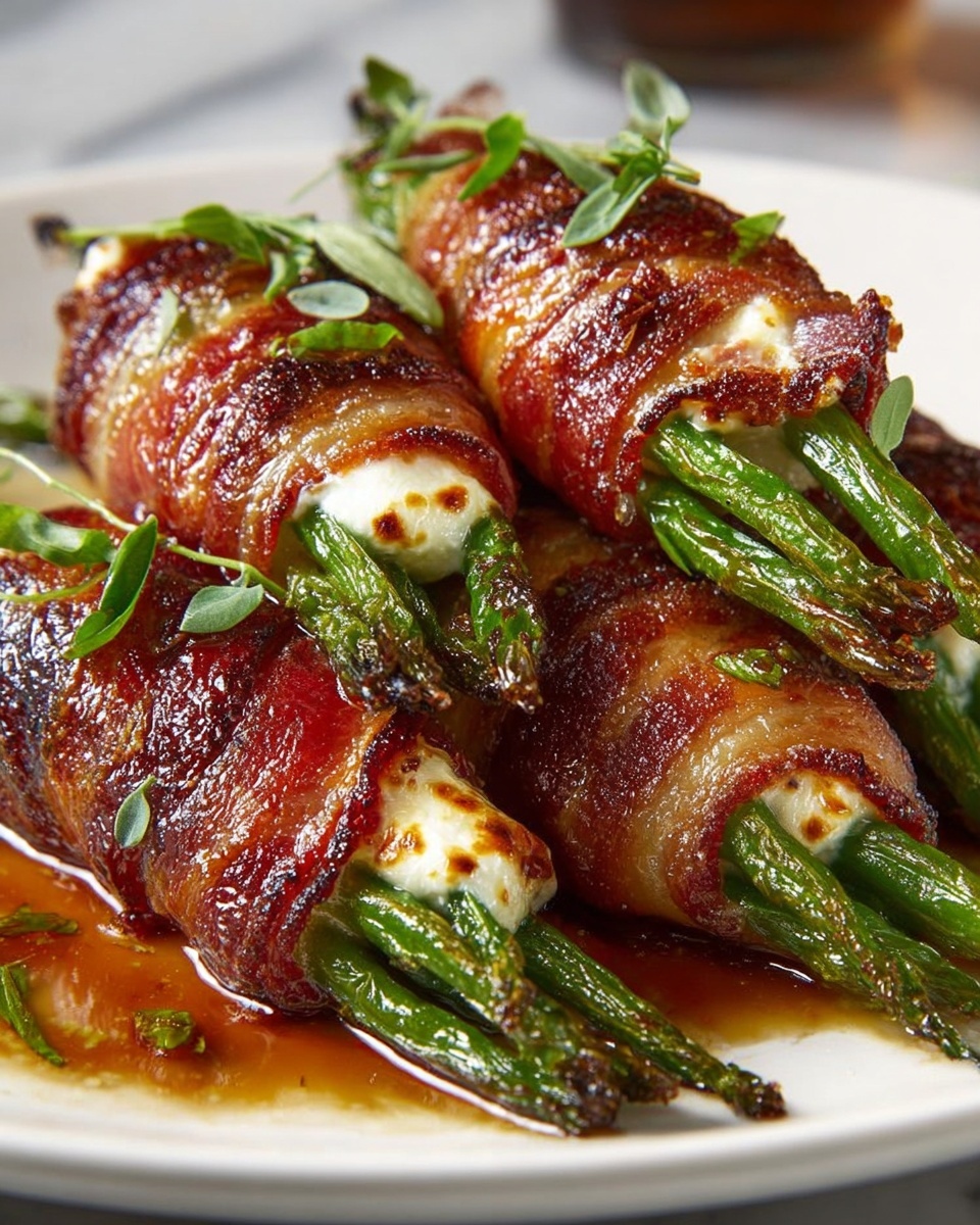 Cheesy Bacon Green Bean Bundles Recipe