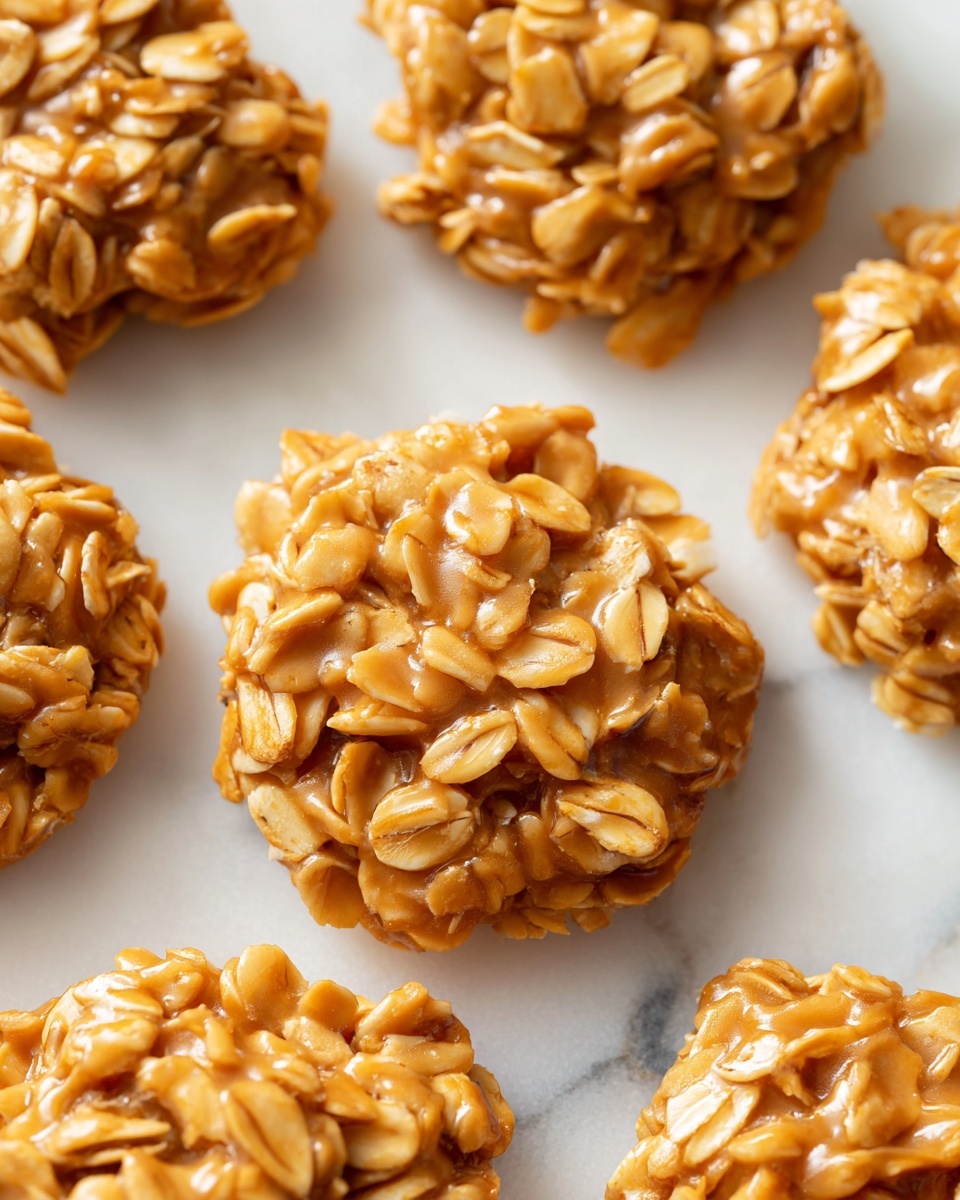 Easy No Bake Peanut Butter Cookies Recipe 6 Easy No Bake Peanut Butter Cookies Recipe - Recipe Image