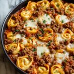 Cheesy Beef Tortellini Bake: A Family Favorite Dinner Recipe