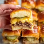 Hawaiian Roll Cheeseburger Sliders Recipe