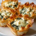 Spinach and Artichoke Dip Cups Recipe