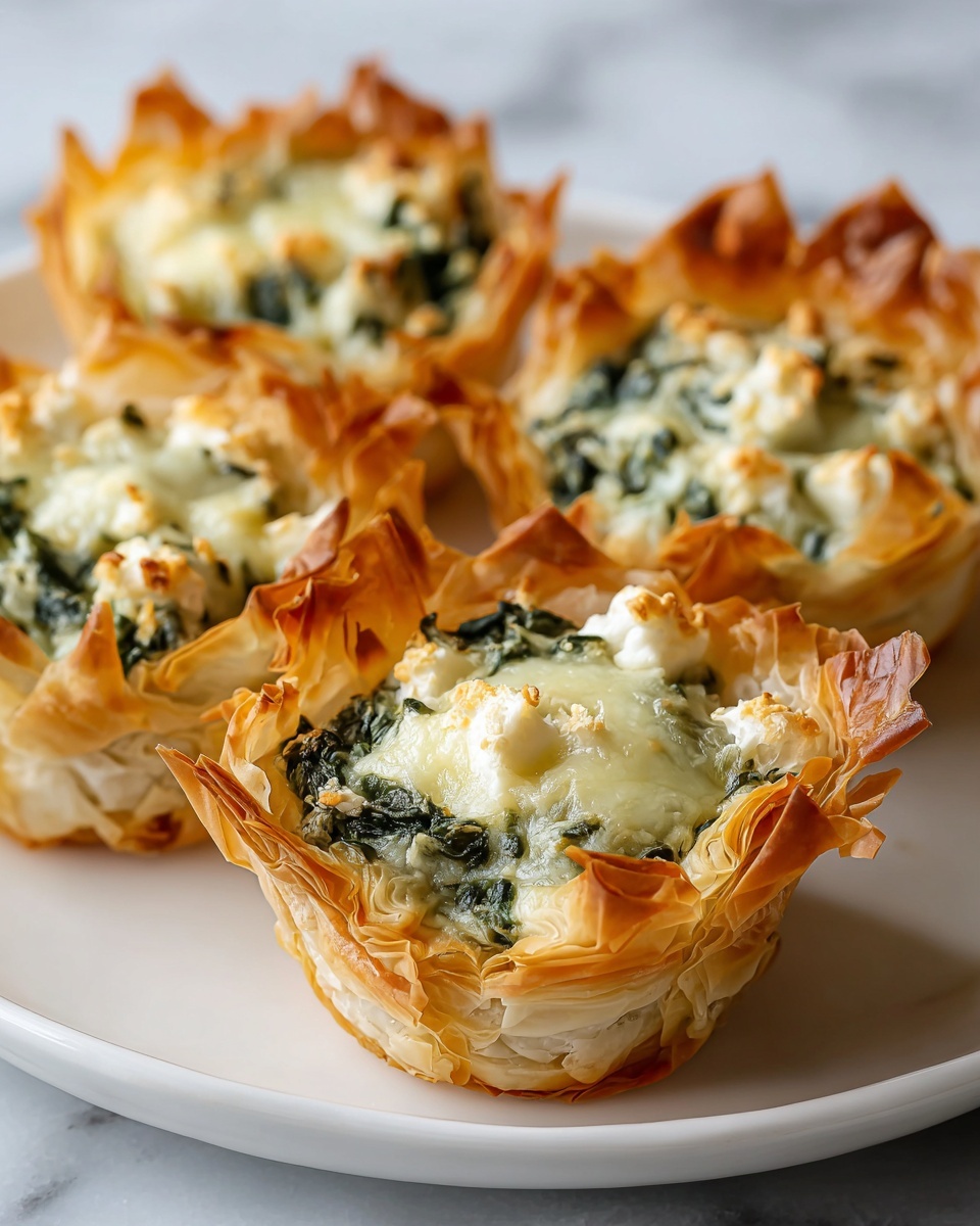 Spinach and Artichoke Dip Cups Recipe