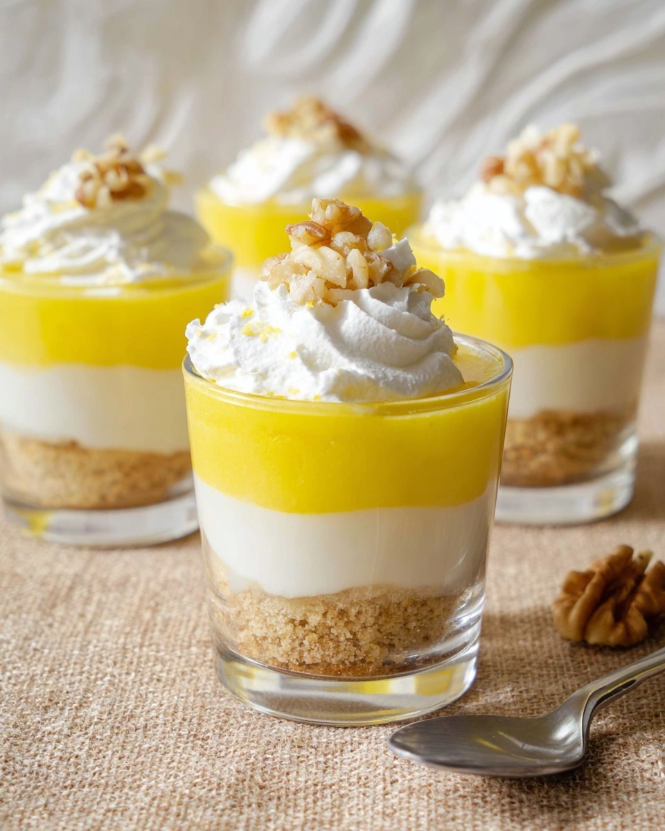Lemon Lush Dessert Shooters Recipe - Recipe Image