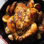 Garlic Herb Roasted Chicken Recipe