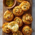 Cheesy Garlic Cruffin Recipe