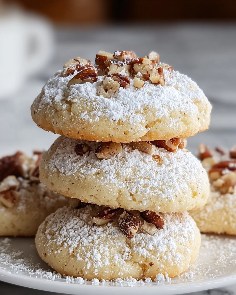 Buttery Pecan Snowball Cookies Recipe 5 Buttery Pecan Snowball Cookies Recipe - Recipe Image