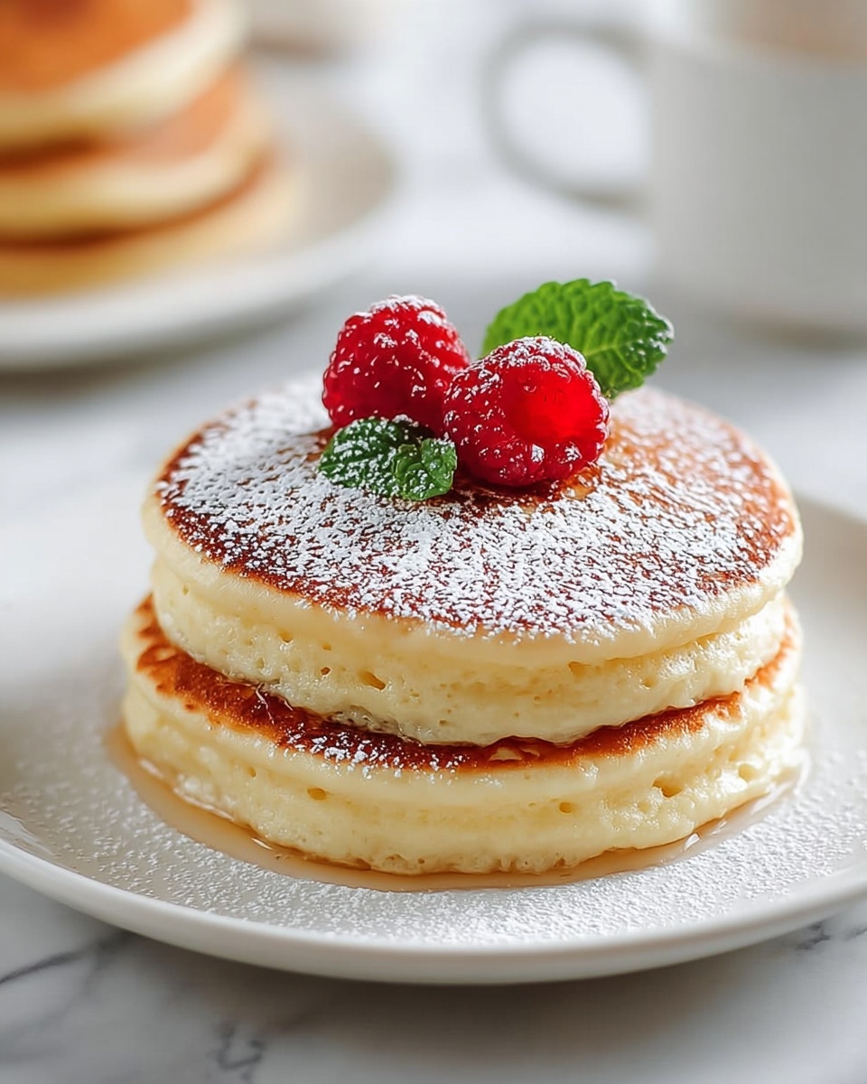Fluffy Japanese Souffle Pancakes Recipe