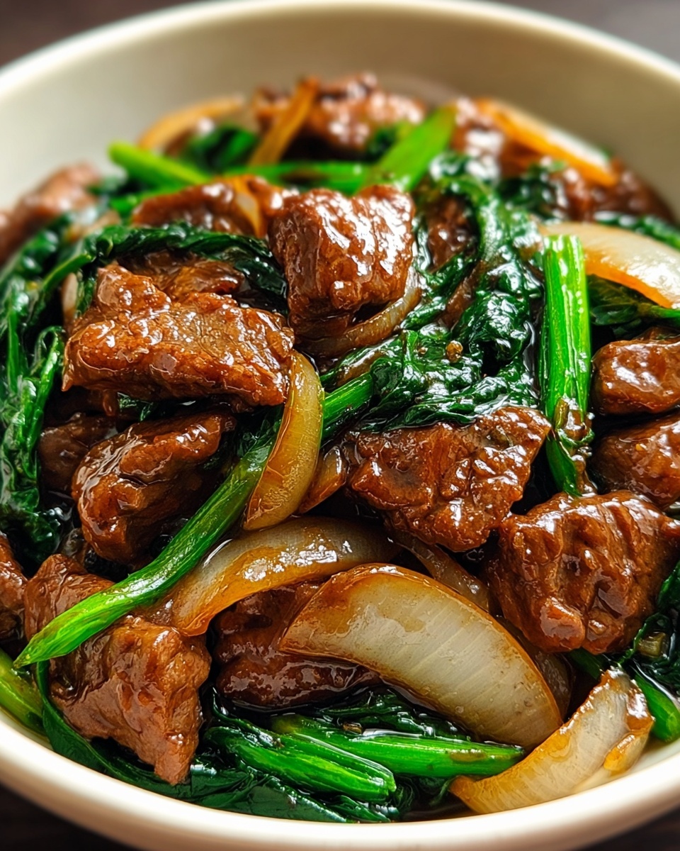 Chinese Beef and Onion Stir Fry Recipe - Recipe Image