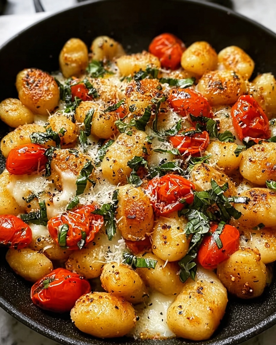 Garlic Chicken Gnocchi Skillet: A 30-Minute Wonder Recipe - Recipe Image