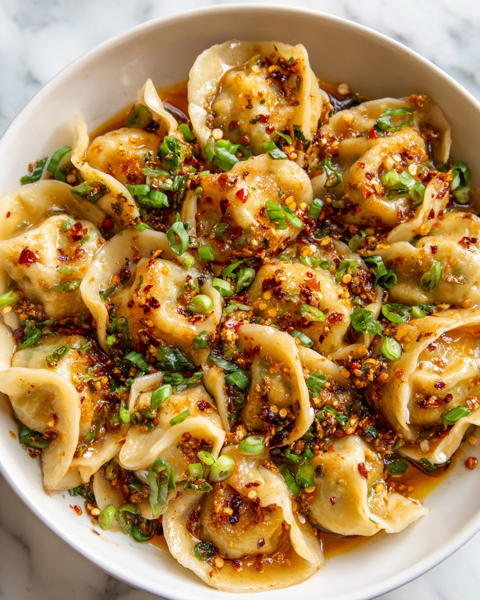 One Pan Dumpling Dinner Recipe - Recipe Image