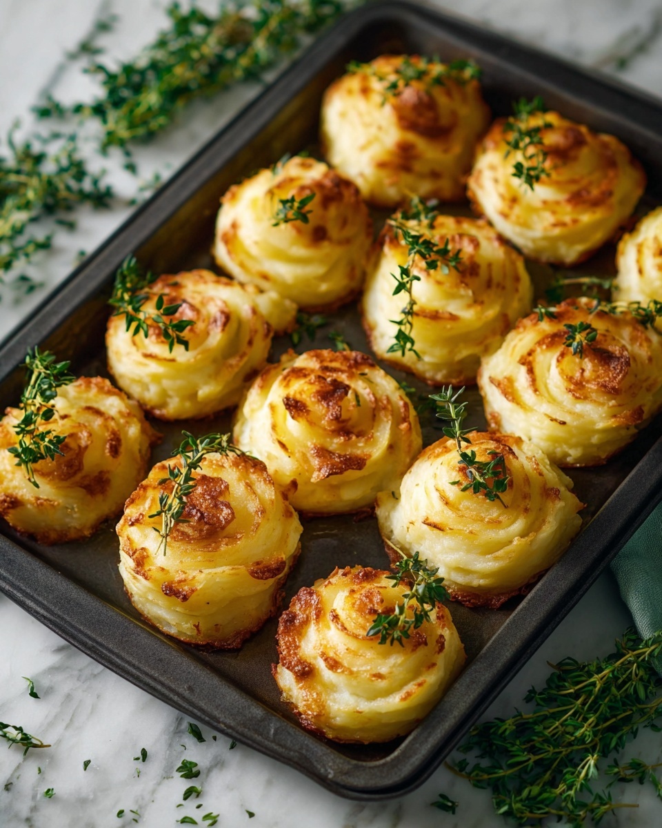 Duchess Potatoes Recipe 6 Duchess Potatoes Recipe - Recipe Image