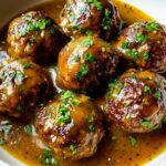 Hearty Stuffed Meatballs in Guinness Gravy for Cozy Nights Recipe