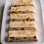 Orange Cranberry Shortbread Cookies for the Holidays Recipe