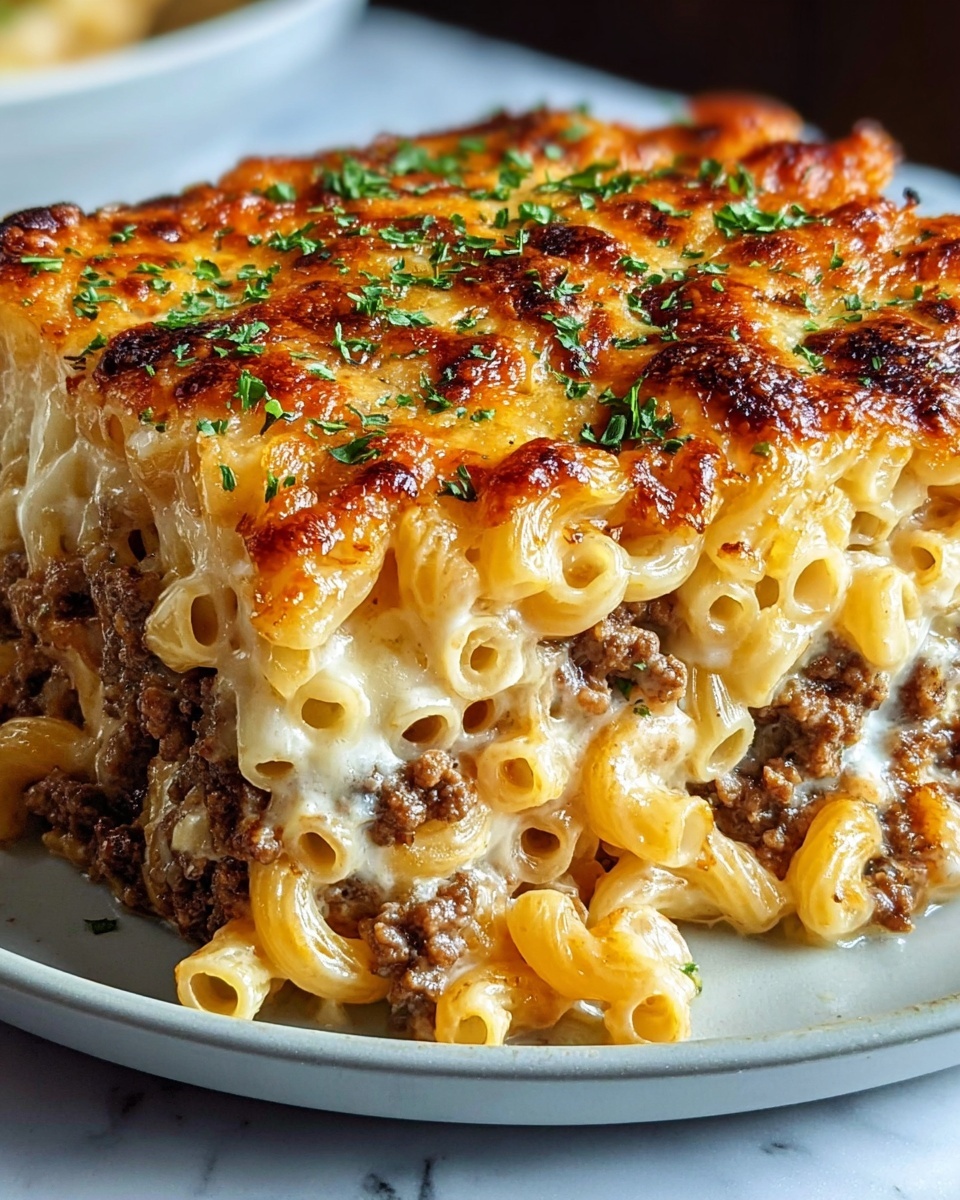 Mac and Cheese Meatloaf Casserole: The Ultimate Comfort Food Mashup Recipe - Recipe Image