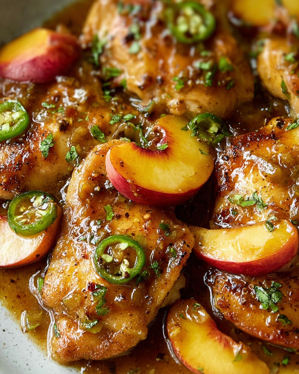 Jalapeno Peach Chicken Recipe