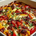 Flavorful Italian Sausage & Pepper Casserole Recipe