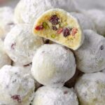 Cranberry Pistachio White Chocolate Truffles Recipe