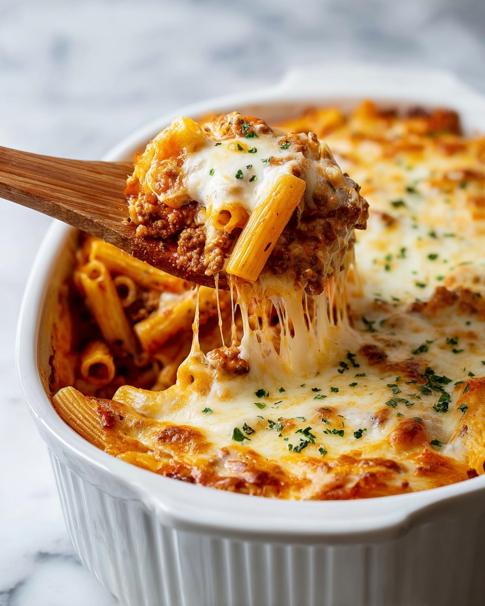 Crock Pot Baked Ziti Recipe