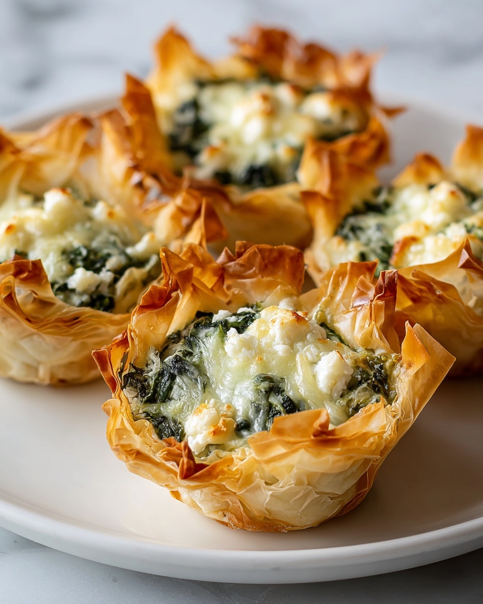 Spinach and Artichoke Dip Cups Recipe - Recipe Image