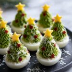 Deviled Egg Christmas Trees Recipe