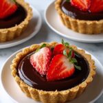 Chocolate Strawberry Tarts Recipe