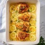Baked Garlic Lemon Pepper Chicken Recipe