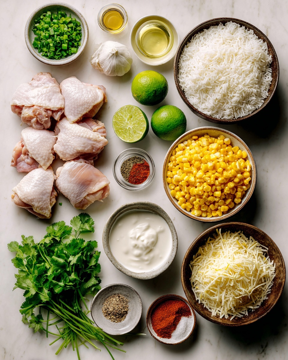 High Protein Street Corn Chicken Bowls Recipe