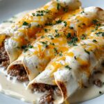 Delicious Breakfast Enchiladas with Sausage Gravy Made Easy Recipe