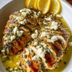Greek Chicken with Lemon and Feta Recipe