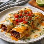 Jalapeño Popper Cheesy Chicken Enchiladas Recipe