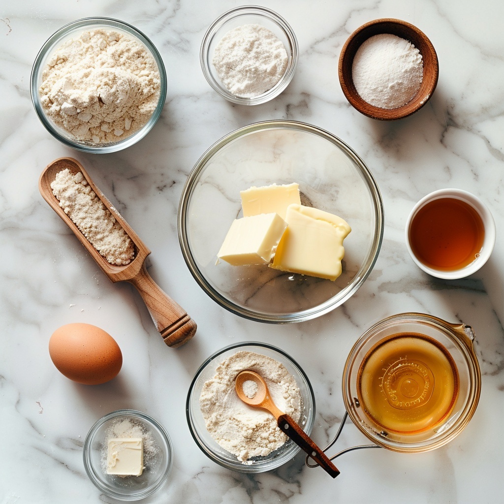 A close-up view of a pile of round cookies stacked on a white plate with a matte finish, arranged casually with some cookies overlapping each other. Each cookie has a rough, cracked texture in a warm brown color and a thick layer of smooth, light beige glaze spread unevenly but covering the center of the top surface, giving a shiny, creamy look. The background is a white marbled surface that adds a clean, bright contrast to the earthy tones of the cookies and plate. The lighting highlights the glossiness of the glaze and the texture of the cookies, creating a warm and inviting appearance. Photo taken with an iphone --v 7