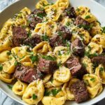The Best One-Pan Steak Bite Tortellini Recipe