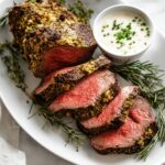 Herbed Garlic Butter Beef Tenderloin Roast Recipe