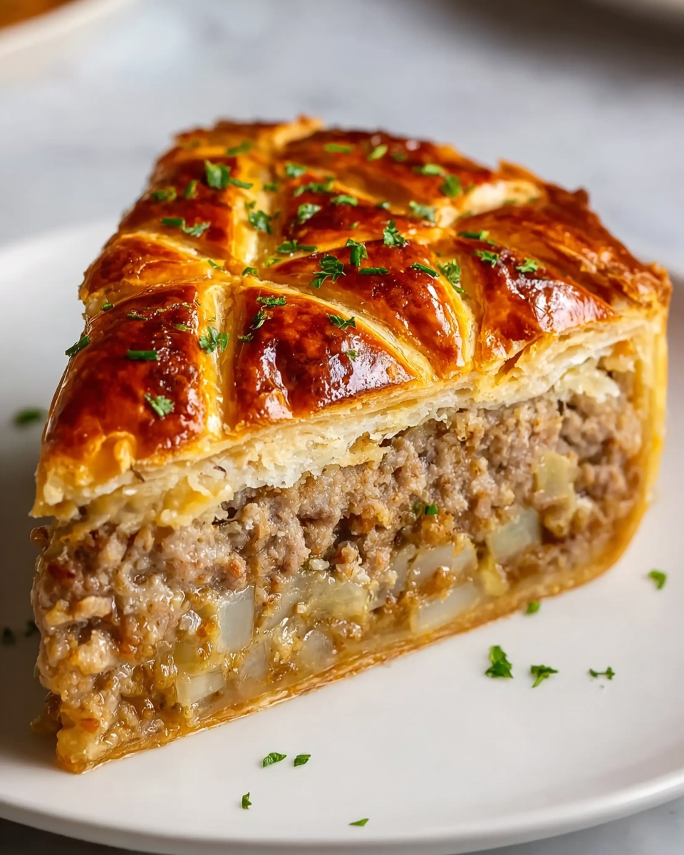 Kreatopita (Greek Meat Pie) Recipe
