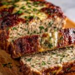Melt-in-Your-Mouth Garlic Parmesan Chicken Meatloaf Recipe