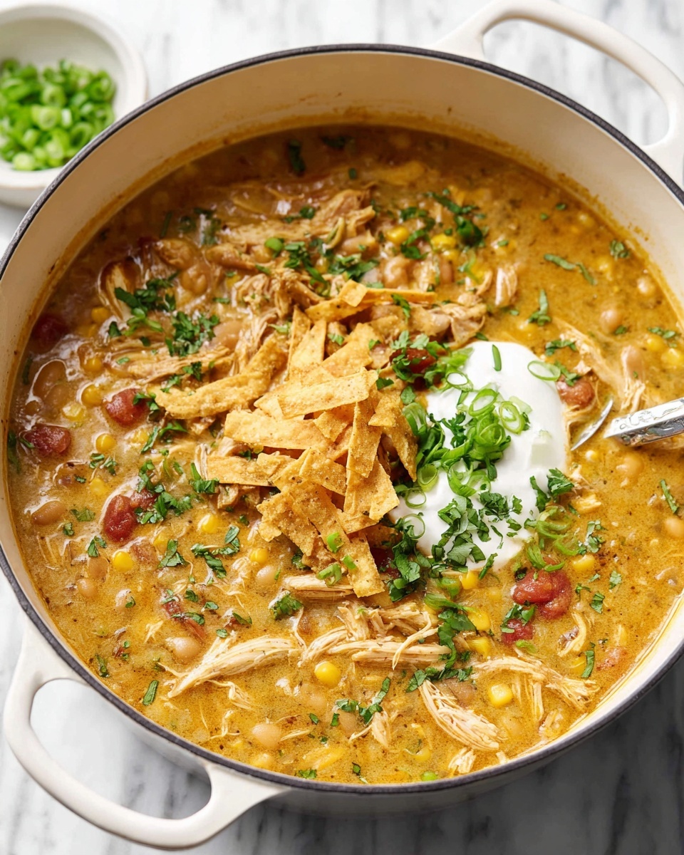 Creamy White Chicken Chili Recipe