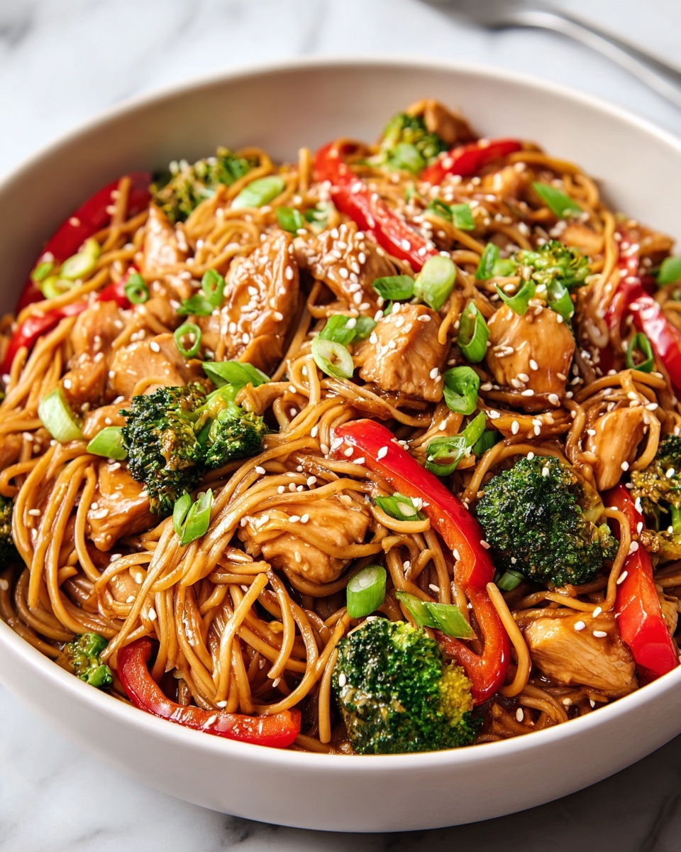 Chicken Teriyaki Noodles Recipe