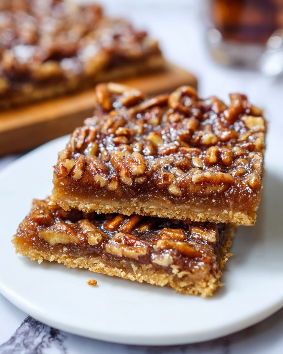 Easy Pecan Pie Bars Recipe