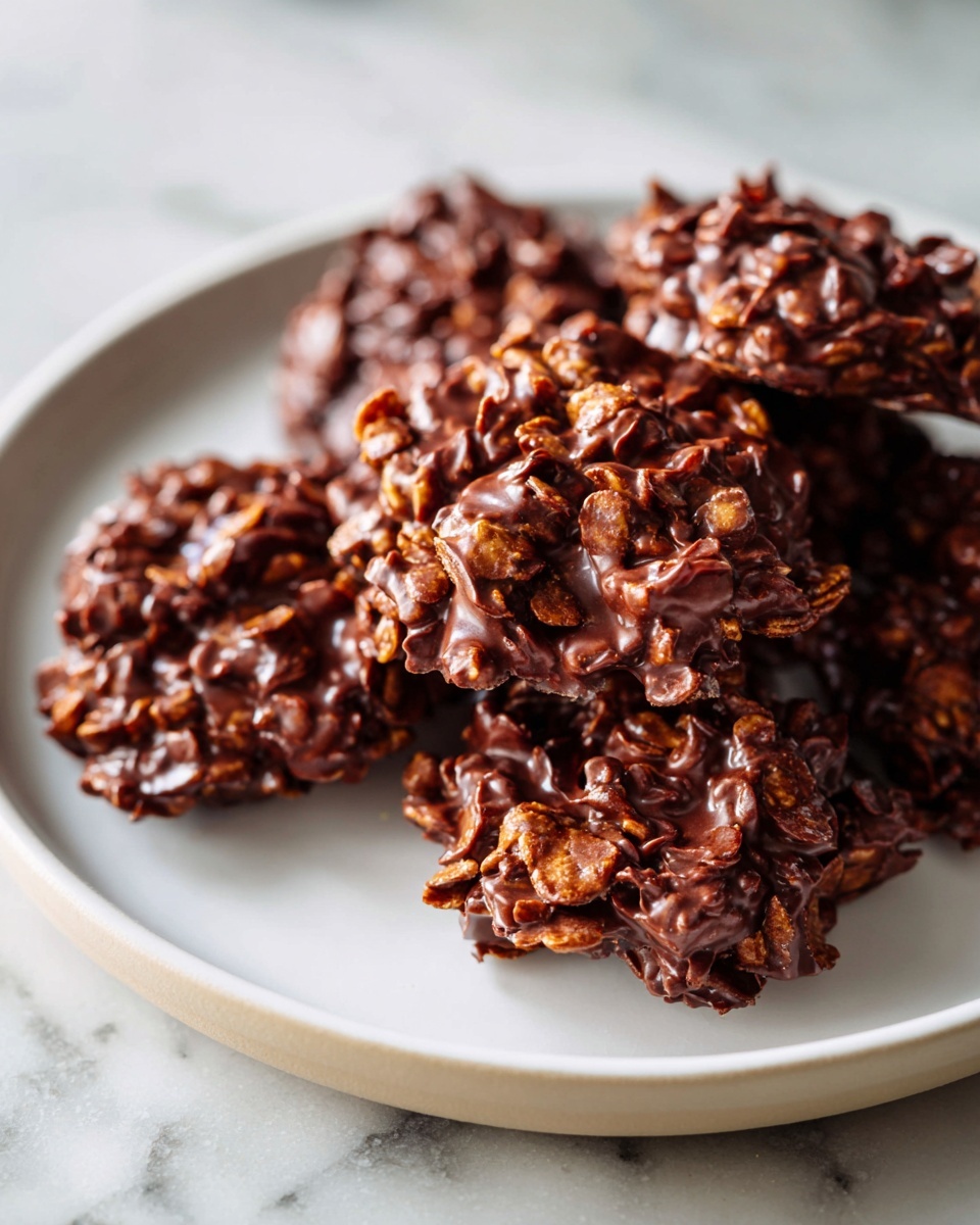 Chocolate Cornflake Cookie Clusters Recipe