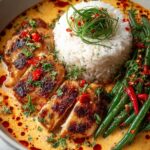 Creamy Thai Red Curry Chicken Bowls Recipe
