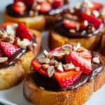 Chocolate Strawberry Bruschetta Recipe