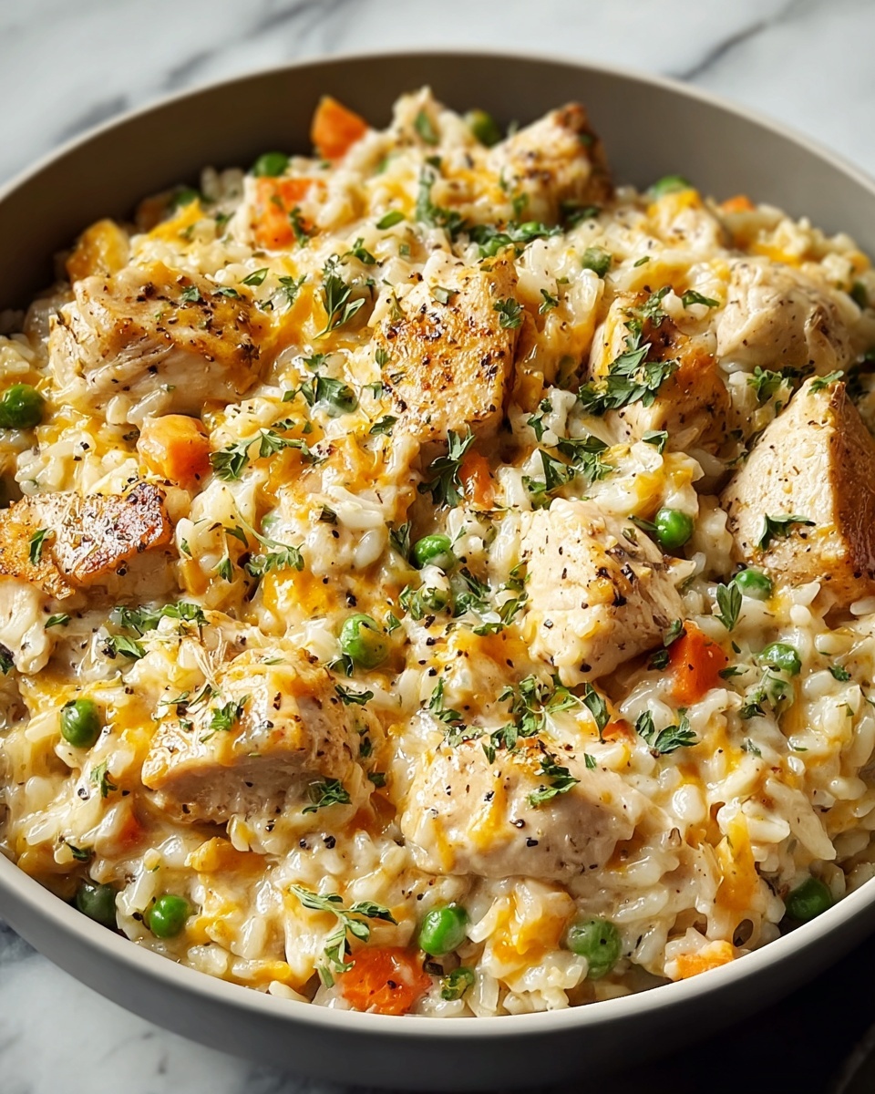 Instant Pot Creamy Chicken and Rice Recipe