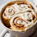 Protein Cinnamon Roll Mug Cake Recipe