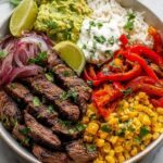 High Protein Steak Fajita Bowl – Easy Low Carb Meal Recipe