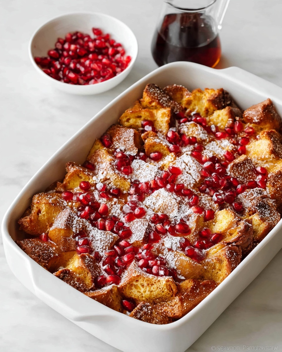 Sourdough French Toast Casserole with Berry Compote Recipe